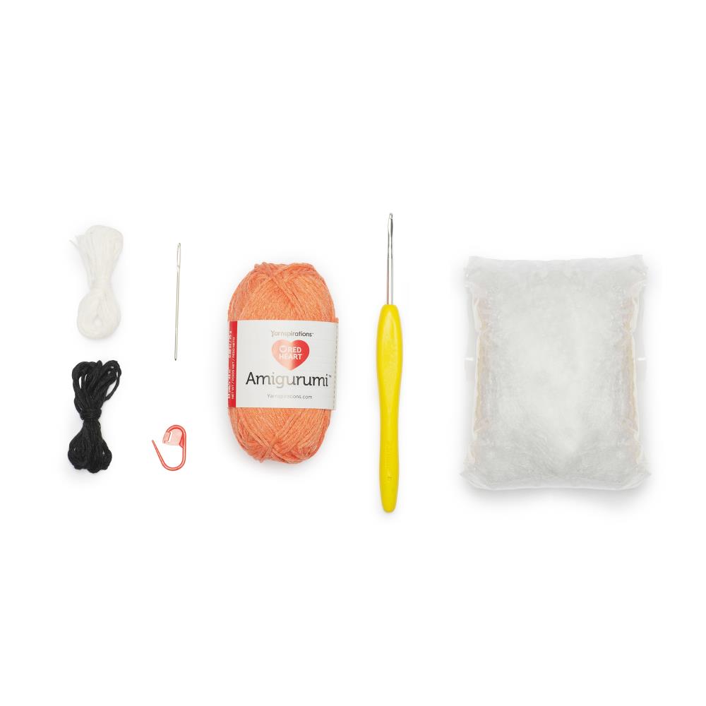 Red Heart "Cleo the Tiger" Amigurumi Crochet Kit