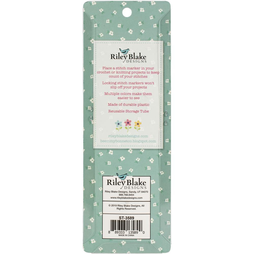 Riley Blake Stitch Markers - Set of 18