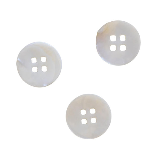 Round Shell Four-Square-Hole Button 30mm