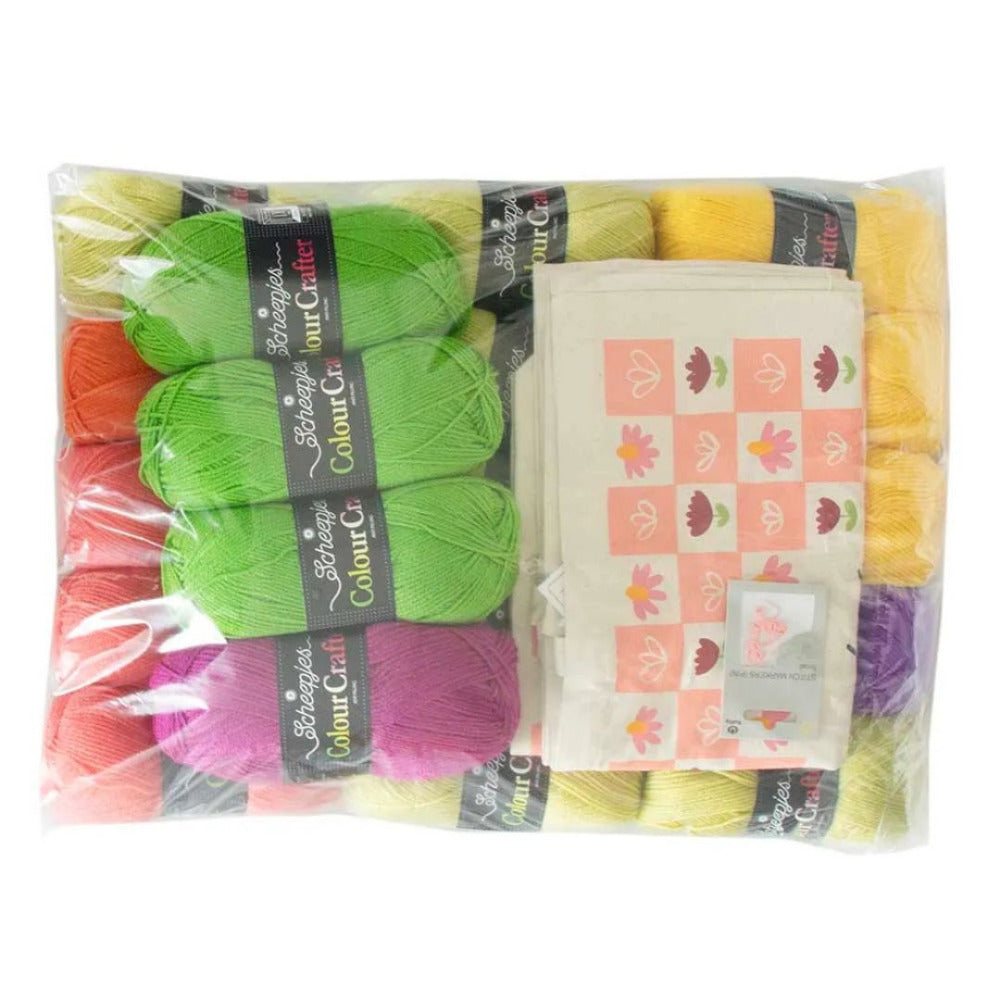 "Universe in Bloom" Scheepjes 2025 CAL with Colour Crafter - Bouquet