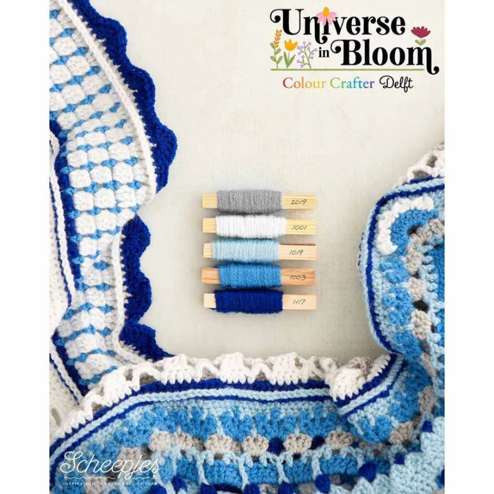 "Universe in Bloom" Scheepjes 2025 CAL with Colour Crafter - Delft