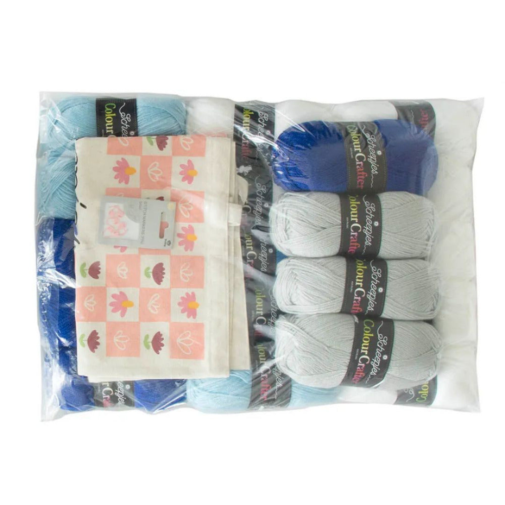 "Universe in Bloom" Scheepjes 2025 CAL with Colour Crafter - Delft