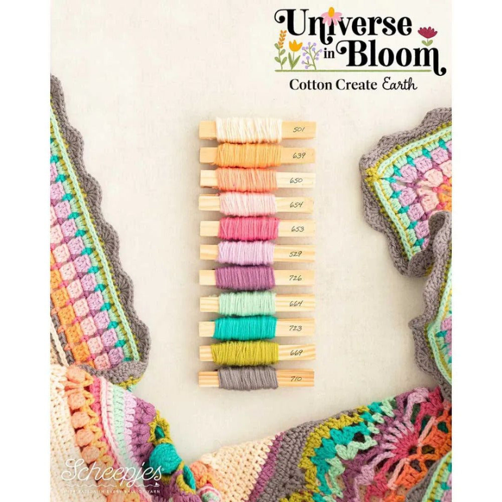 "Universe in Bloom" Scheepjes 2025 CAL with Cotton Create - Earth