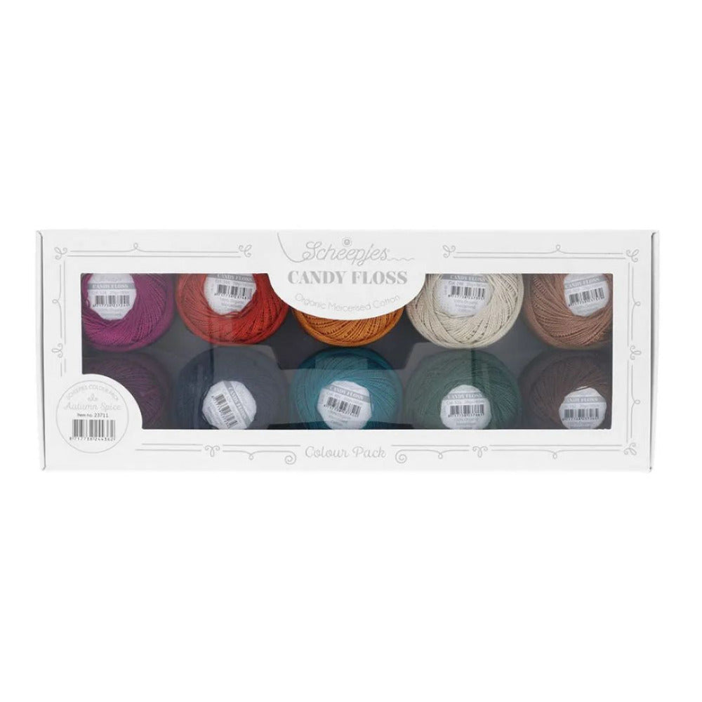 Scheepjes Candy Floss Colour Pack 23711 Autumn Spice