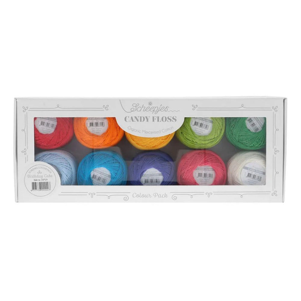 Scheepjes Candy Floss Colour Pack 23719 Birthday Cake