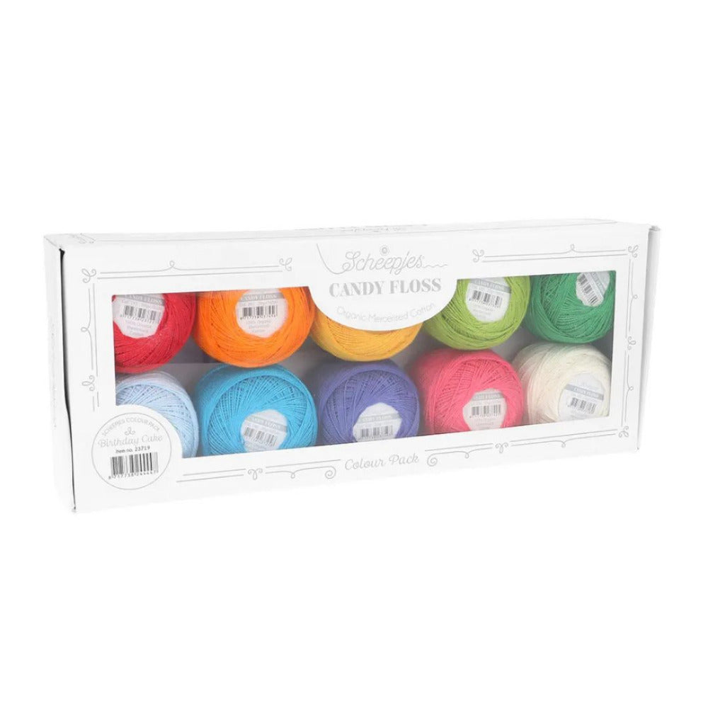 Scheepjes Candy Floss Colour Pack 23719 Birthday Cake
