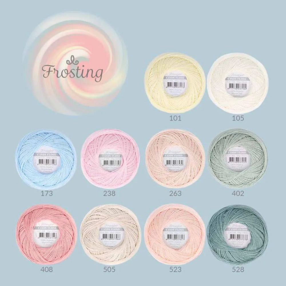 Scheepjes Candy Floss Colour Pack 23714 Frosting