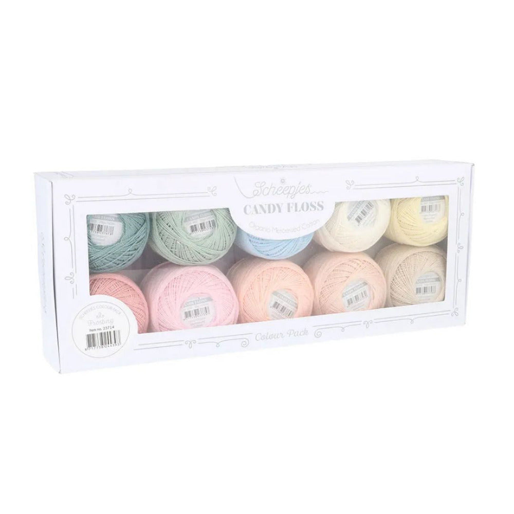 Scheepjes Candy Floss Colour Pack 23714 Frosting