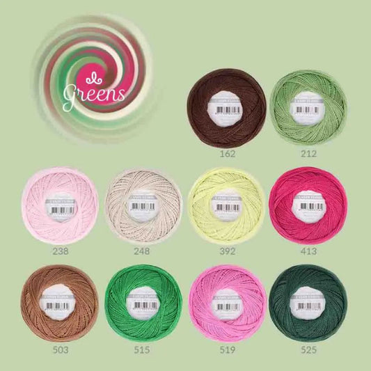 Scheepjes Candy Floss Colour Pack 23712 Greens