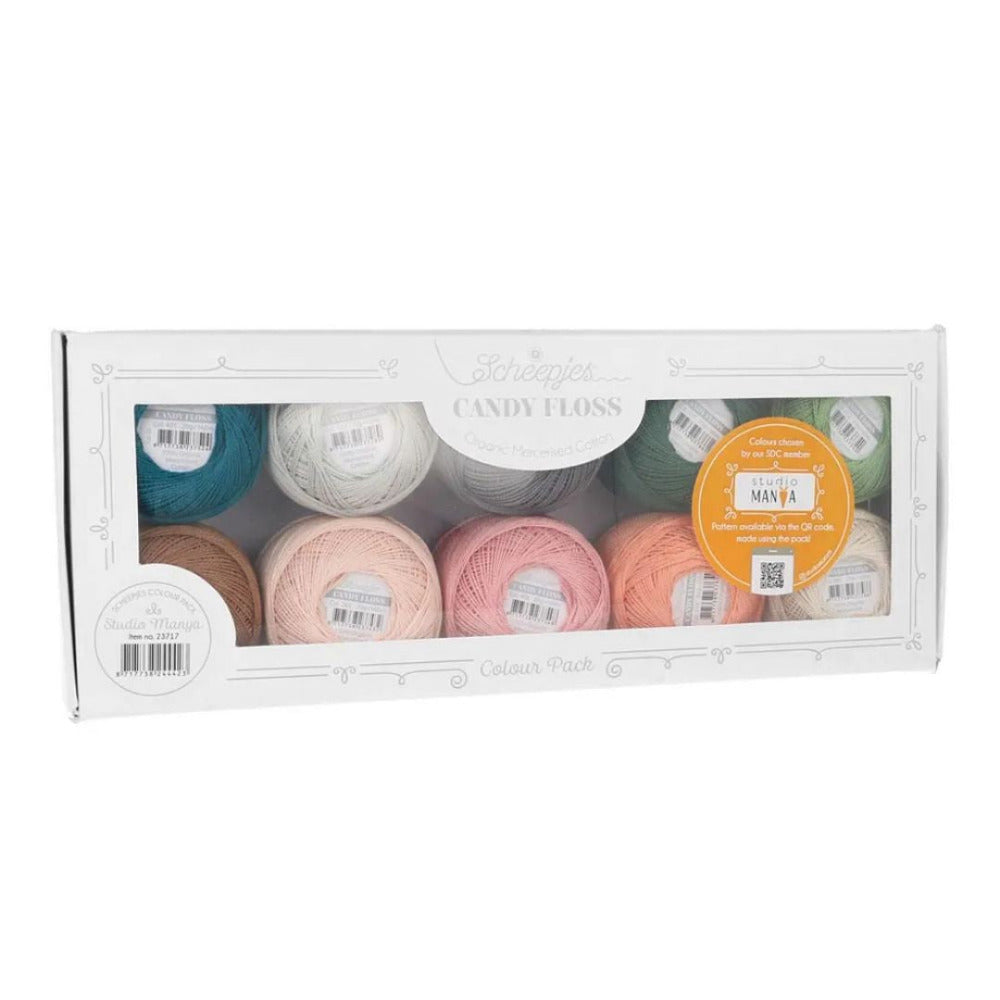 Scheepjes Candy Floss Colour Pack 23717 Studio Manya