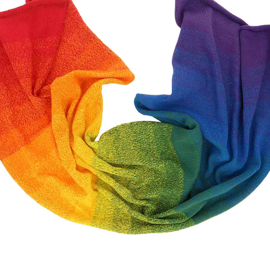 Scheepjes Cotton Whirl 734 Candy Carnival knitted sample