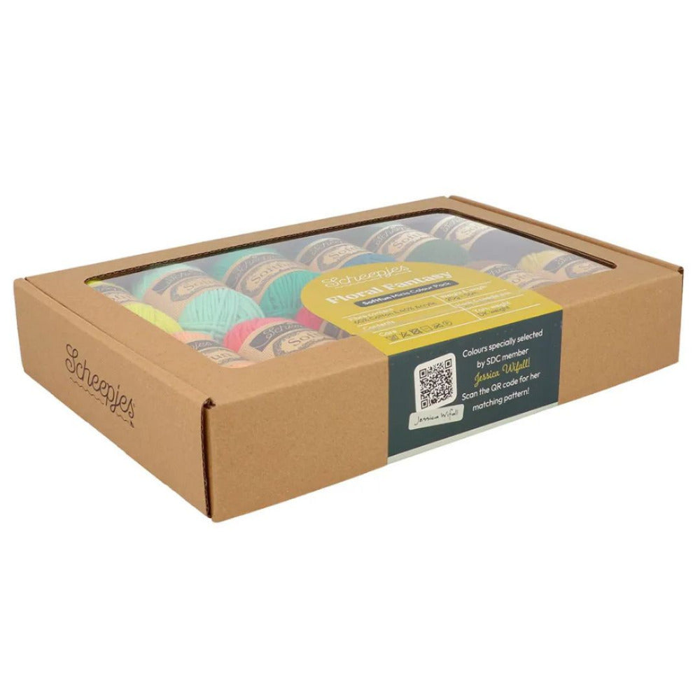 Scheepjes Softfun Colour Pack Floral Fantasy