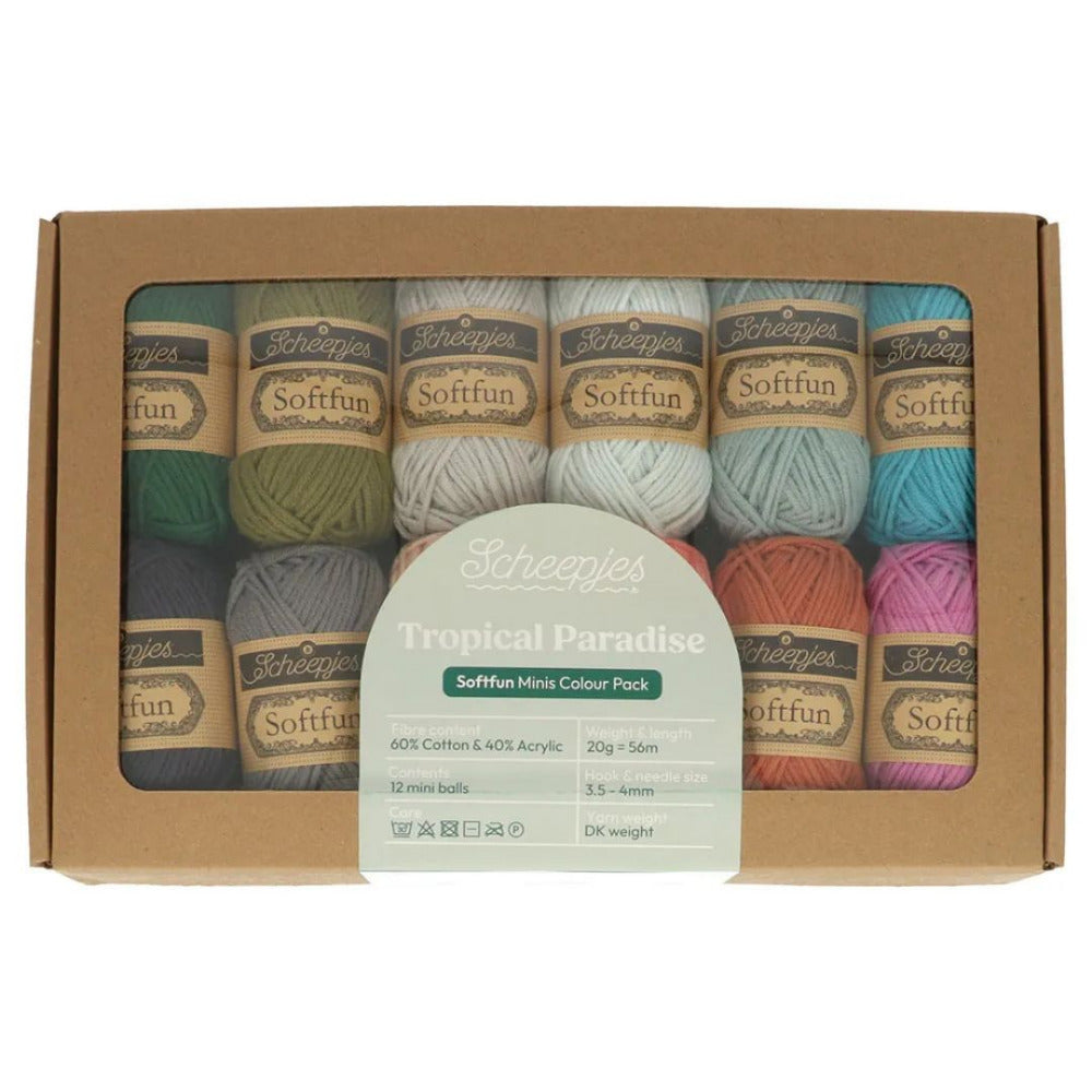 Scheepjes Softfun Colour Pack Tropical Paradise