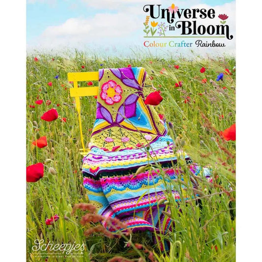 "Universe in Bloom" Scheepjes 2025 CAL with Colour Crafter - Rainbow
