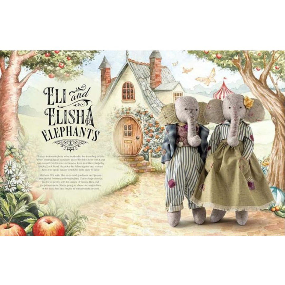 Sew Felt Animals from Apple Blossom Wood A Practical Guide to Sewing Heirloom Animal Dolls and their Clothing
by Claire Bowman