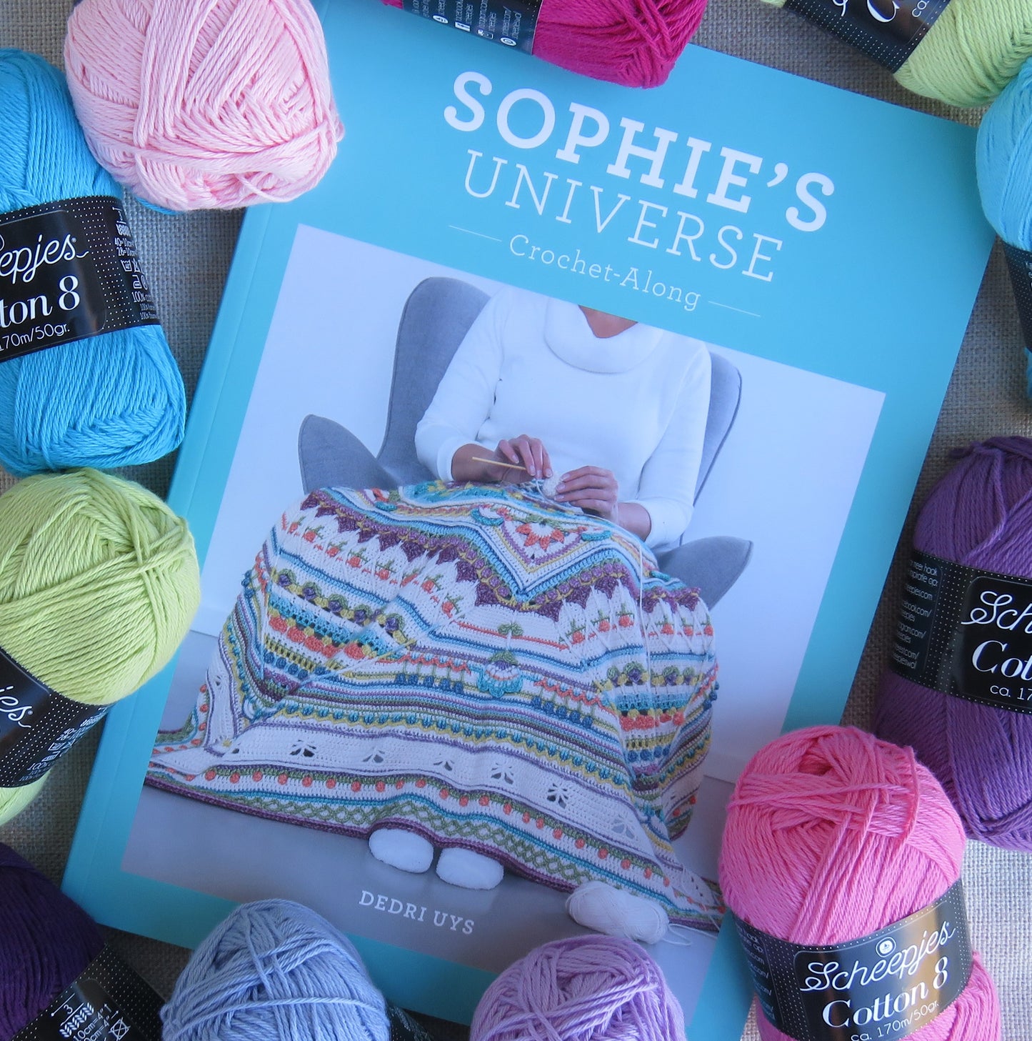 Sophie's Universe Crochet Blanket (US Instructions)