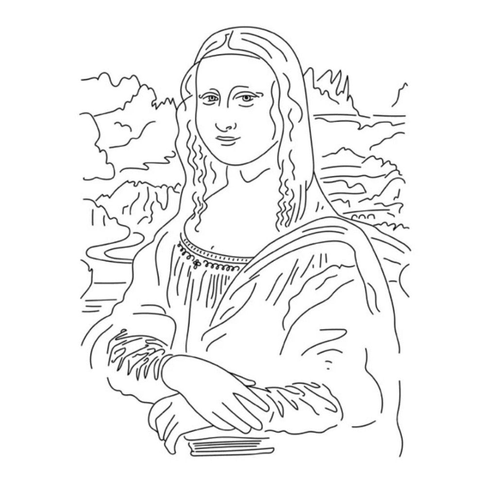 Stitch a Masterpiece - 25+ Iron-On Embroidery Designs from Famous Artists