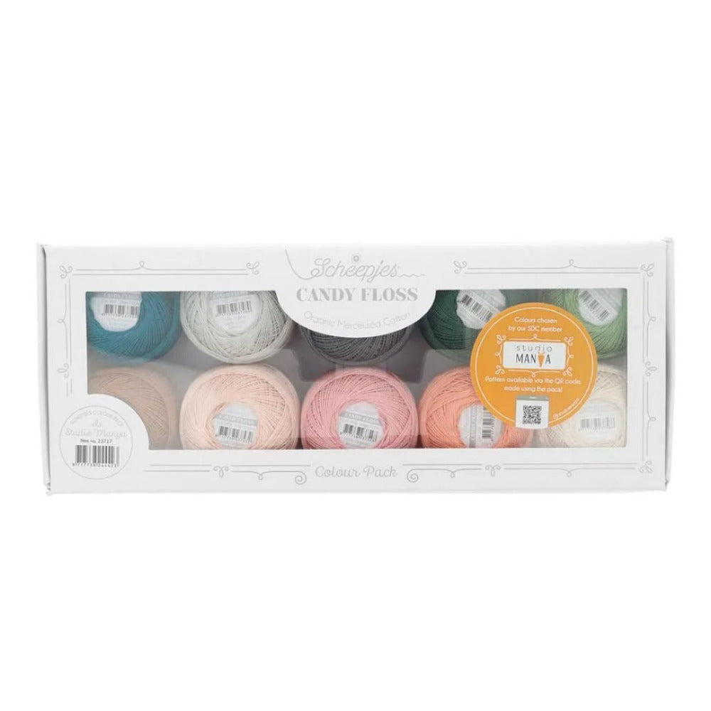 Scheepjes Candy Floss Colour Pack 23717 Studio Manya