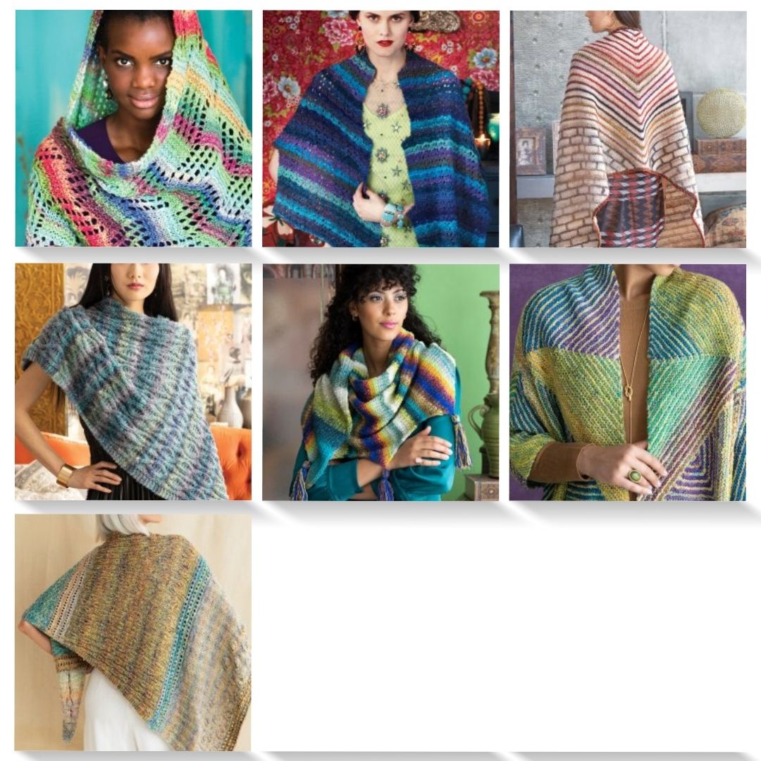 Timeless Noro - Knit Shawls, 25 Unique and Vibrant Designs