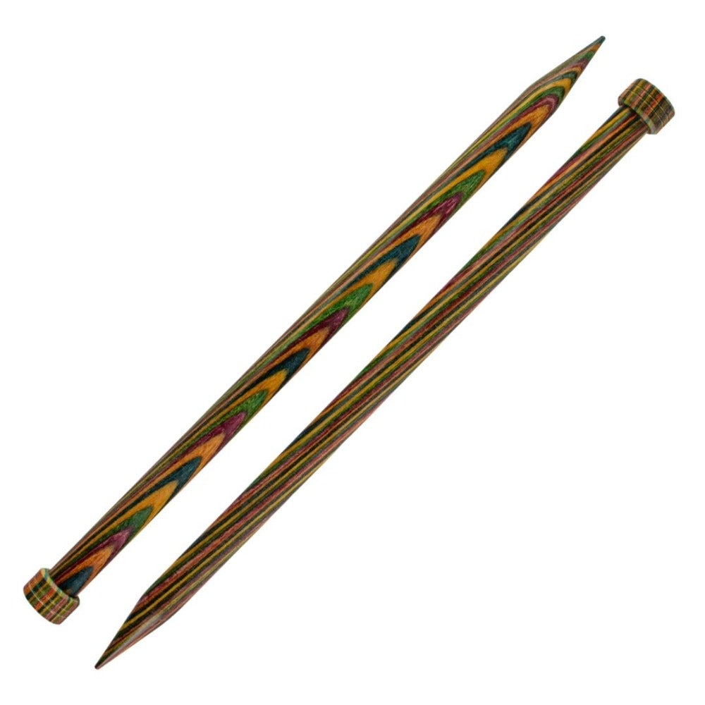KnitPro Symfonie Single Point Straight Knitting Needles 12mm/25cm