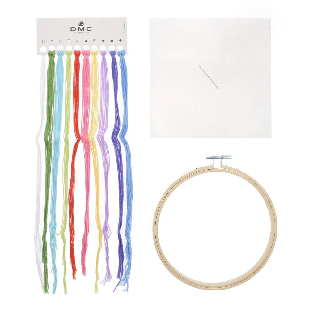 DMC BK1946 Summer Bouquet Counted Cross Stitch Kit