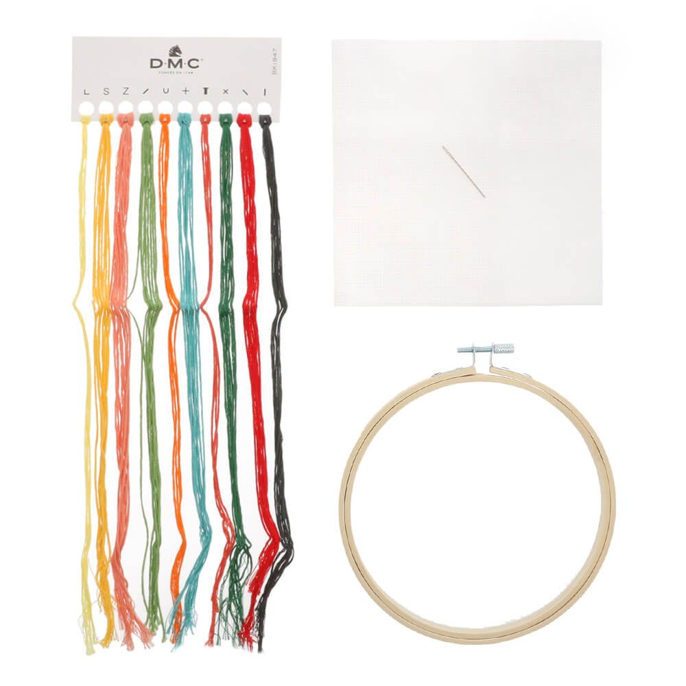 DMC BK1947 Autumn Bouquet Counted Cross Stitch Kit