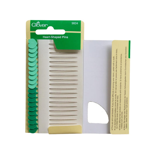 Clover 9604 Heart Shaped Pins