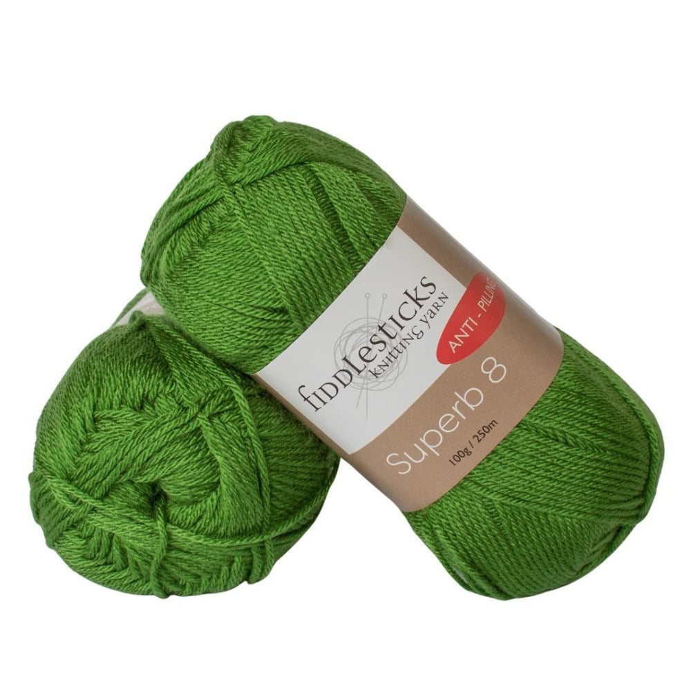 Fiddlesticks Superb 8 Ply 70012 Green