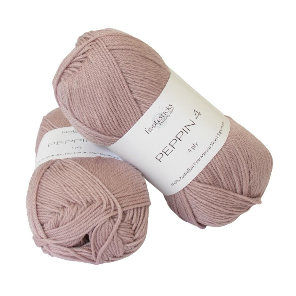 Fiddlesticks Peppin Fine Merino 4 Ply 406 Emme