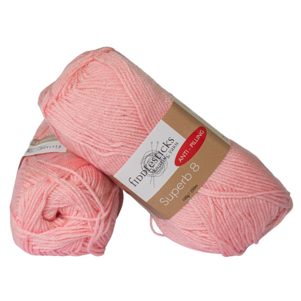Fiddlesticks Superb 8 Ply 70034 Pink