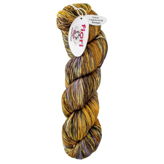 Fiori Hand Dyed Sock 044 Lightning Ridge
