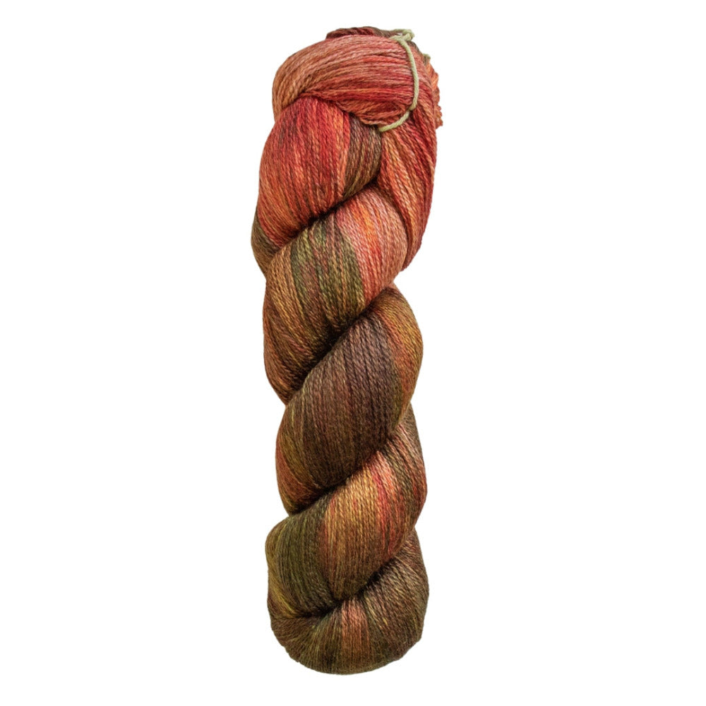 Fiori Lace Hand Dyed Merino Silk 043 Sequoia