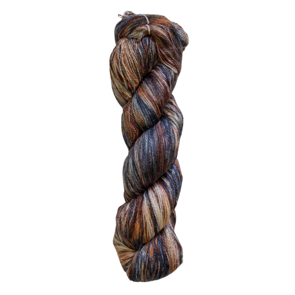 Fiori Lace Hand Dyed Merino Silk 225 Tortoise Shell