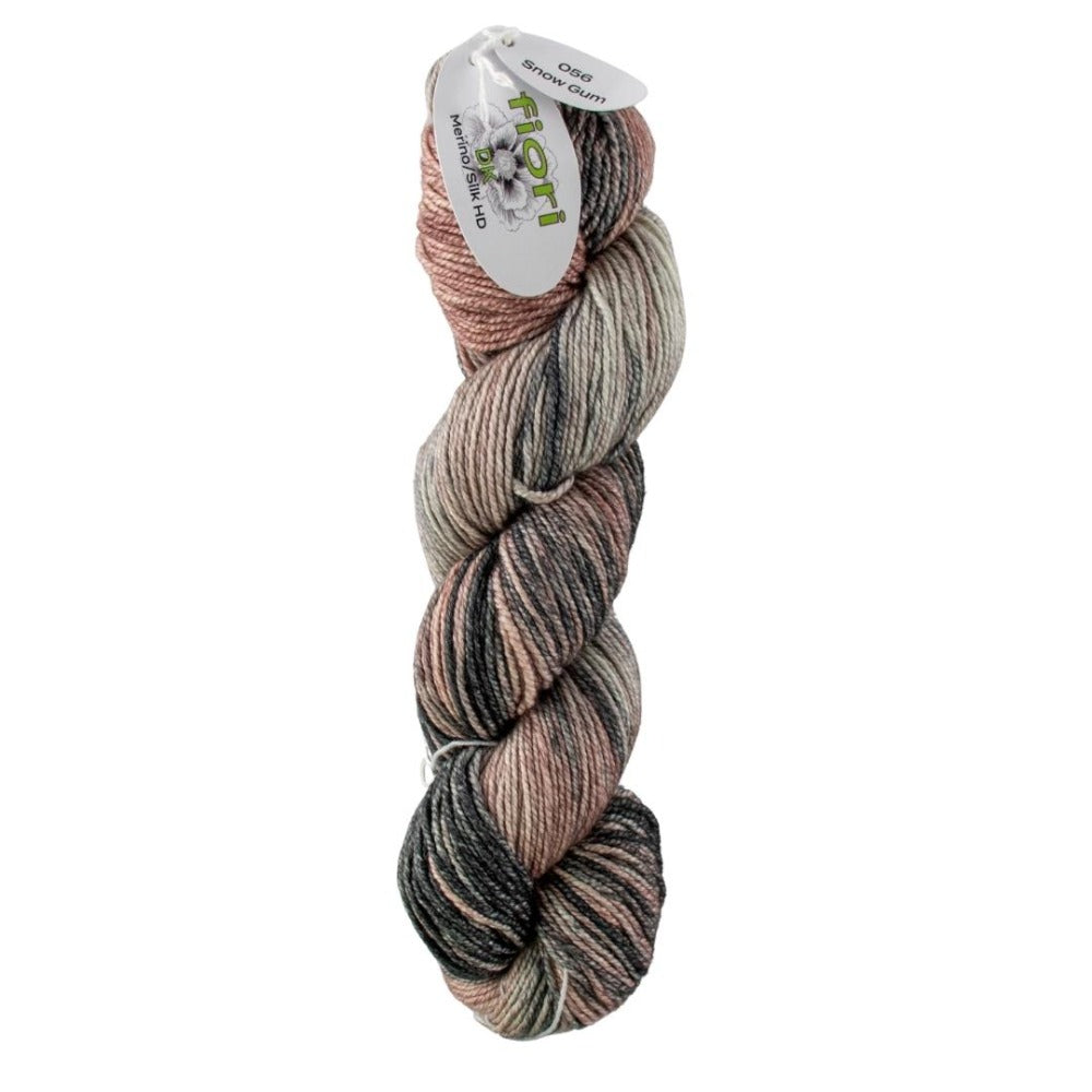 Fiori Hand Dyed Merino Silk DK 056 Snow Gum