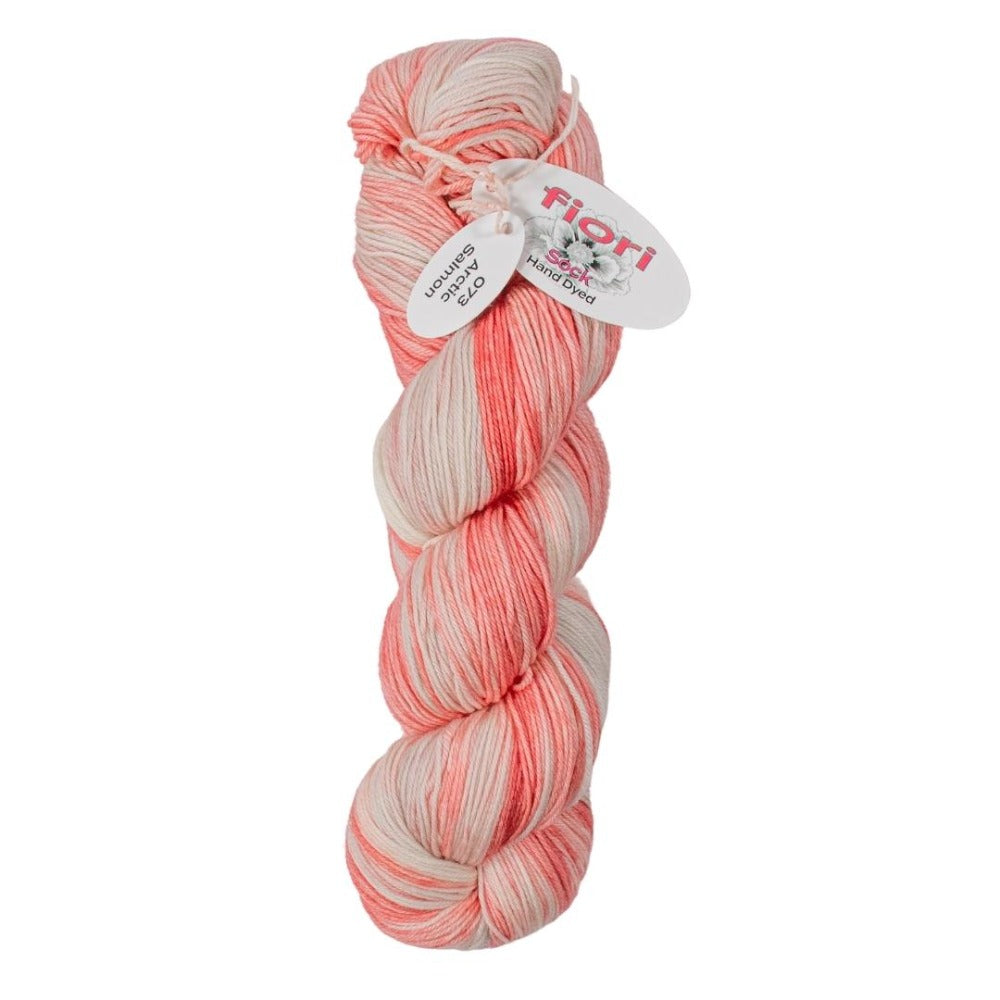 Fiori Hand Dyed Sock 073 Arctic Salmon