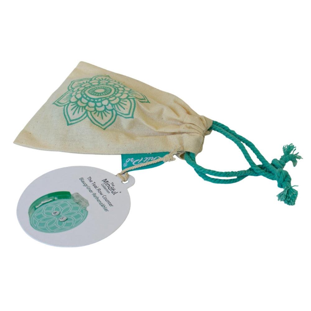 KnitPro 36648 The Mindful Collection Teal Row Counter