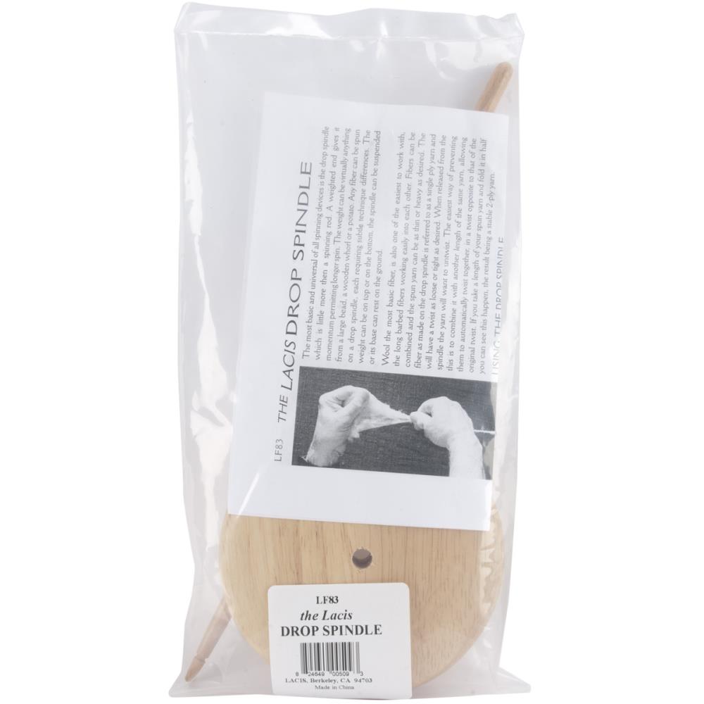 Lacis LF83 Drop Spindle Packaging and Instructions