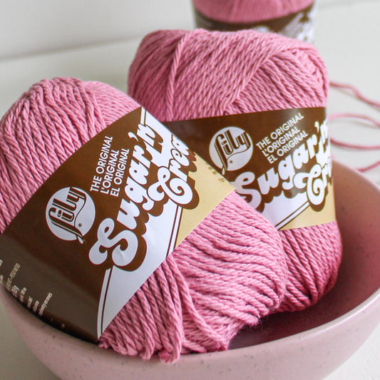 Lily Sugar 'n Cream 10 Ply Solids Rose Pink