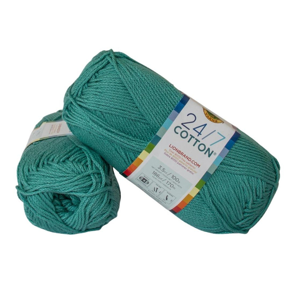 Lion Brand 24/7 Cotton 761-178 Jade