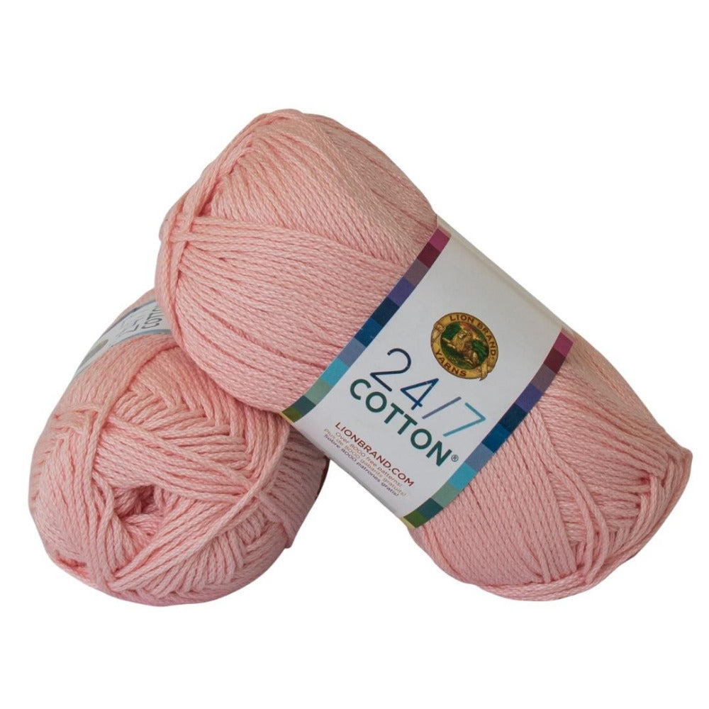 Lion Brand 24/7 Cotton 761-101A Pink