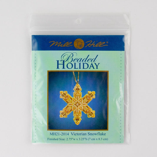 Mill Hill MH21-2014 Victorian Snowflake Counted Cross Stitch Kit