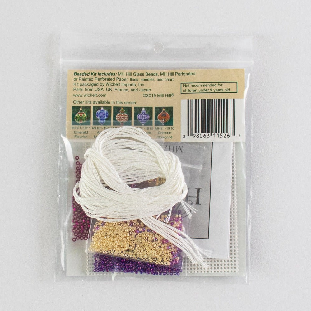 Mill Hill MH21-1914 Amethyst Pearl Counted Cross Stitch Kit