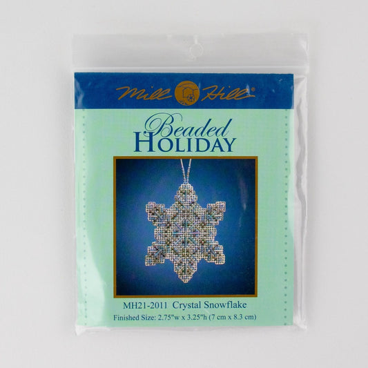 Mill Hill MH21-2011 Crystal Snowflake Counted Cross Stitch Kit