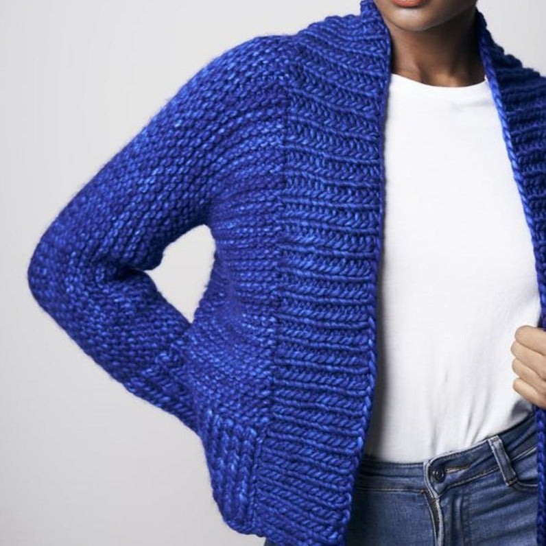 Malabrigo Book 19 "Rasta Studio Style" Arya Oversized Cardigan