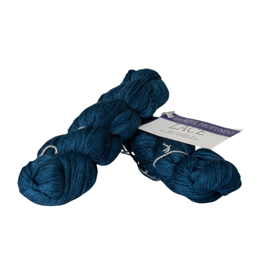 Malabrigo Lace 150 Azul Profundo