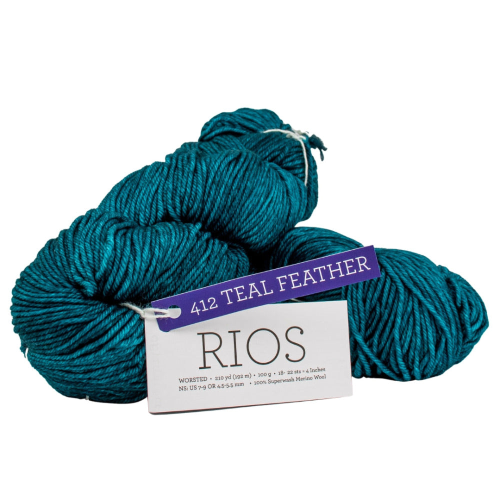 Malabrigo Rios 412 Teal Feather