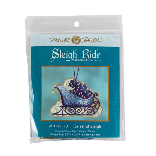 Mill Hill MH16-1731 Celestial Sleigh Counted Cross Stitch Kit