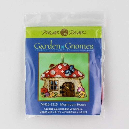 Mill Hill MH16-2215 Mushroom House Counted Cross Stitch Kit