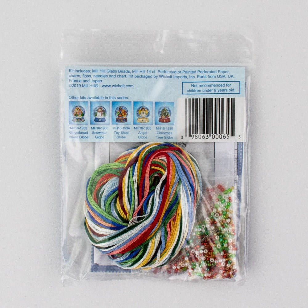 Mill Hill MH16-1931 Santa Globe Counted Cross Stitch Kit