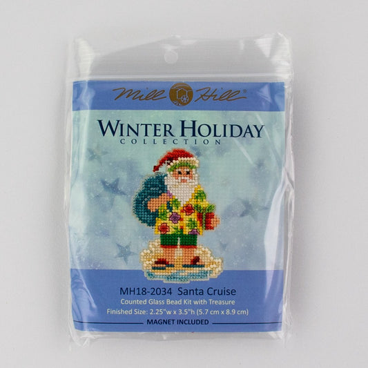 Mill Hill MH18-2034 Santa Cruise Counted Cross Stitch Kit